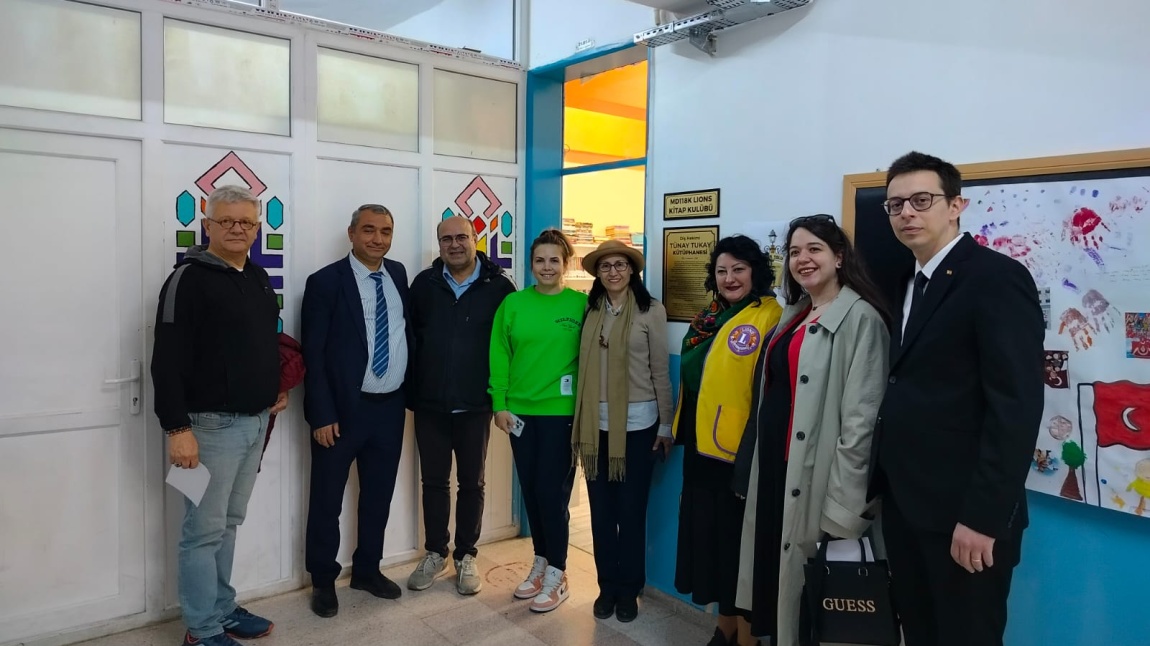 MD118K Lions Kitap Kulübü Okulumuzu Ziyaret Etti